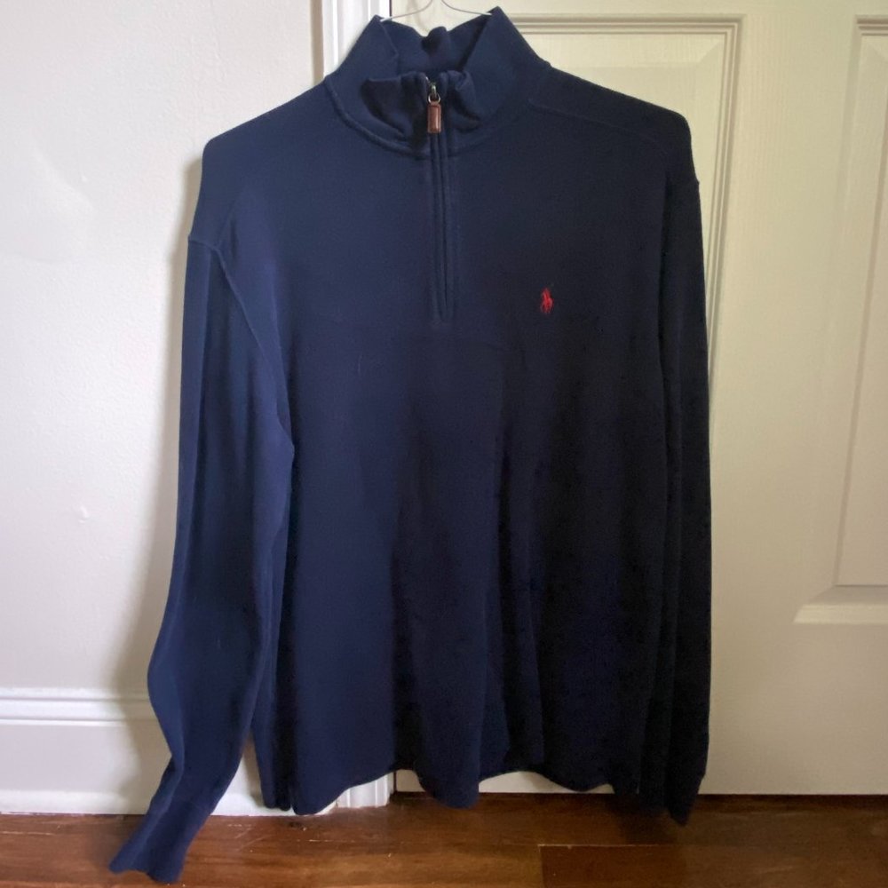 Polo by Ralph Lauren Men's Quarter Zip Pullover